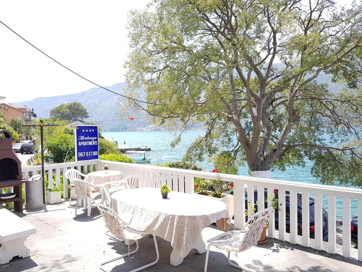 Montenegro Apartments - Private Beach Kotor Zewnętrze zdjęcie