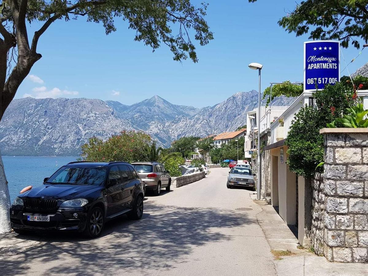 Montenegro Apartments - Private Beach Kotor Zewnętrze zdjęcie